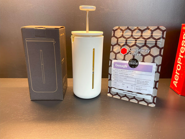 Timemore French Press. White. 450ml