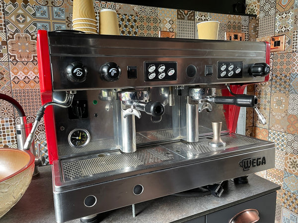 Wega Electronic EVD2 Espresso Machine (2 group). Refurbished