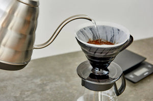 Hario V60 02 (2 Cups ) Plastic Coffee Dripper - Black